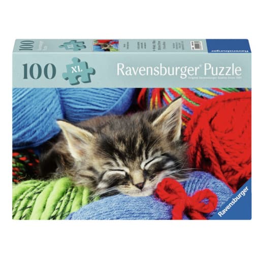 Ravensburger: Wool Cat 100 XL Brikker
