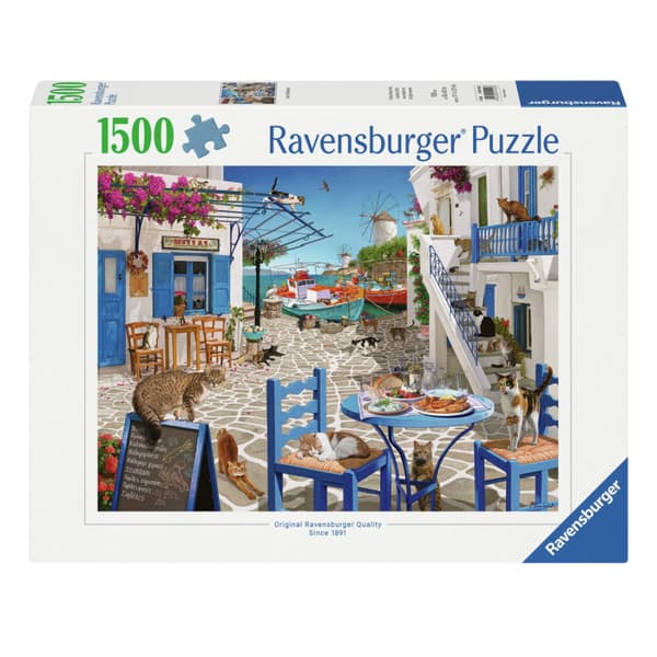 Ravensburger: Cats Of Mykonos 1500 Palaa