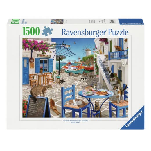Ravensburger: Cats Of Mykonos 1500 Palaa