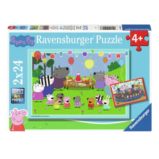 Ravensburger Pussel: Greta Gris 2x24 Bitar