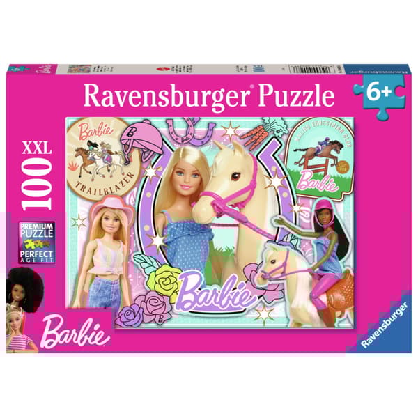 Ravensburger: Barbie 100 XXL Brikker