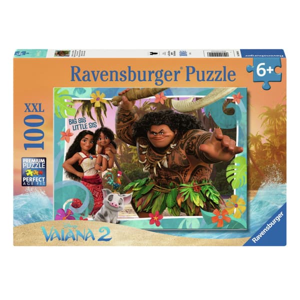 Ravensburger: Disney Vaiana 2 100 XXL Brikker