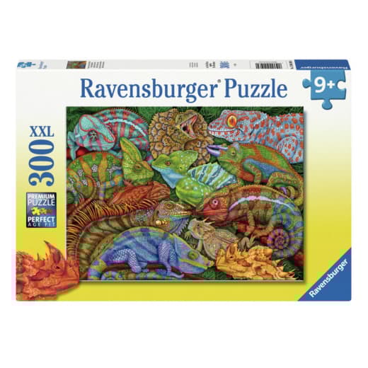 Ravensburger: Riveting Reptiles 300 XXL Brikker