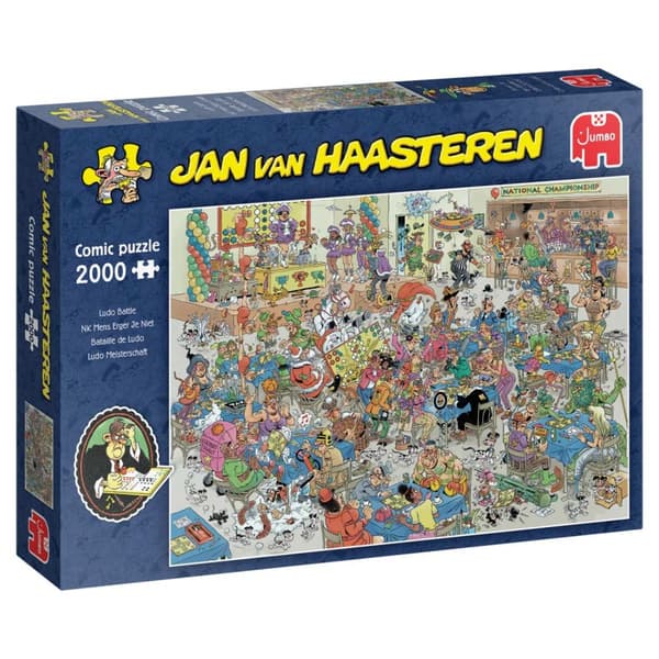 Jan van Haasteren Ludo Battle Pussel 2000 bitar