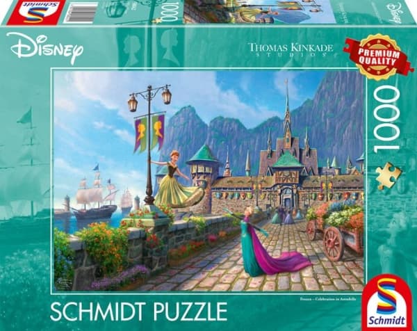 Puzzle PQ 1000 Thomas Kinkade Iceberg Disney