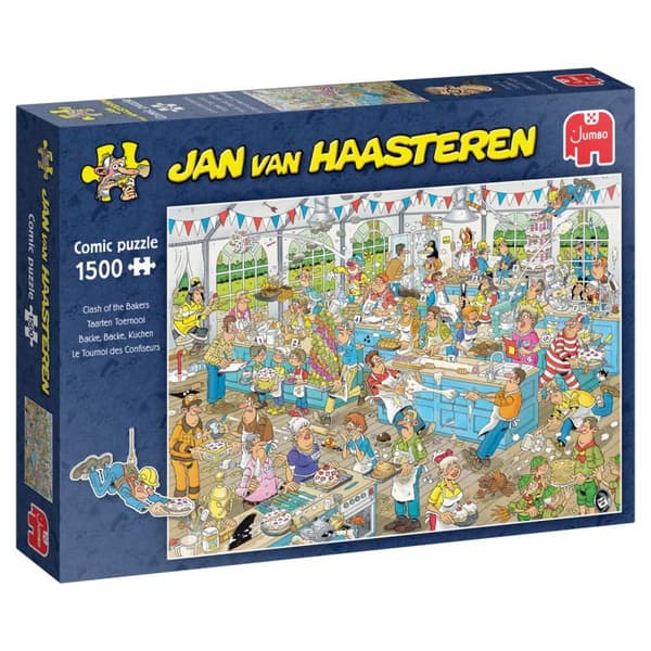 Jan van Haasteren Clash of the Bakers Pussel 1500 bitar
