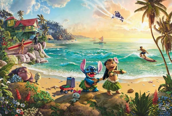 Pussel Disney Lilo & Stitch  200 bitar, Schmidt
