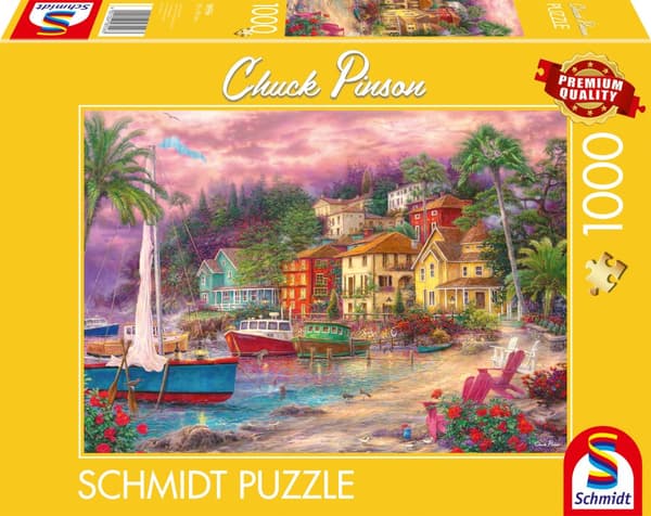Pussel Coastal charm 1000 bitar Schmidt