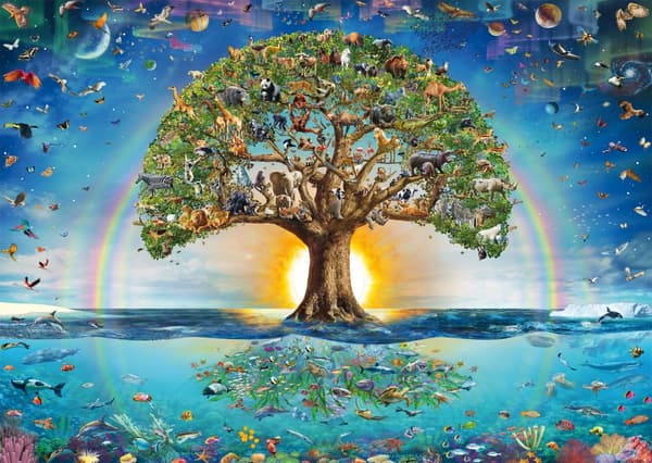 Pussel The magical tree of life 1000 bitar Schmidt