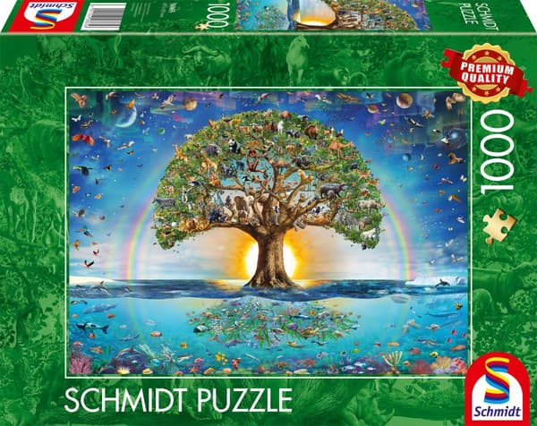 Pussel The magical tree of life 1000 bitar Schmidt