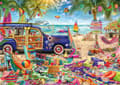Miniatyrbilde 2 av 2: Puslespill A sunny break at the seaside 1000 brikker Schmidt