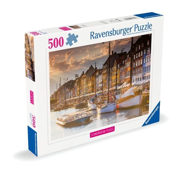 Sunset In Copenhagen Pussel 500 bitar, Ravensburger