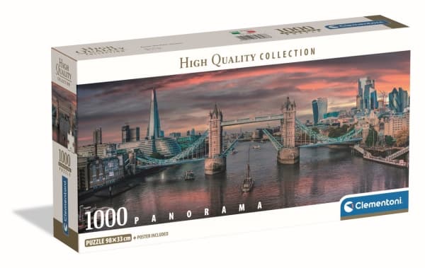 Clementoni Puzzle Panorama Across The River Thames 1000 elementów (39896)