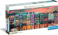 Miniatyrbilde 3 av 3: Clementoni Puzzle Panorama Bright Amsterdam 1000 stykker (39897)