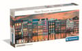 Miniatyrbilde 1 av 3: Clementoni Puzzle Panorama Bright Amsterdam 1000 stykker (39897)
