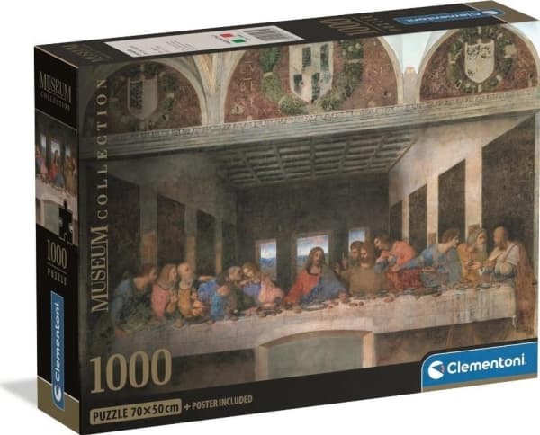 CLE puslespill 1000 CompactMus.LeonardoCenacolo 39965