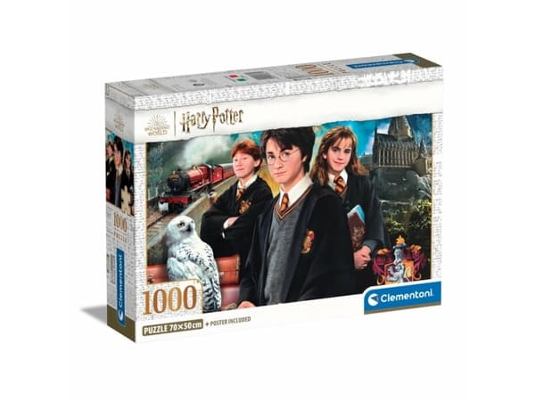 Clementoni Wizarding world Harry Potter, 1000 styck, TV/film, 18 År