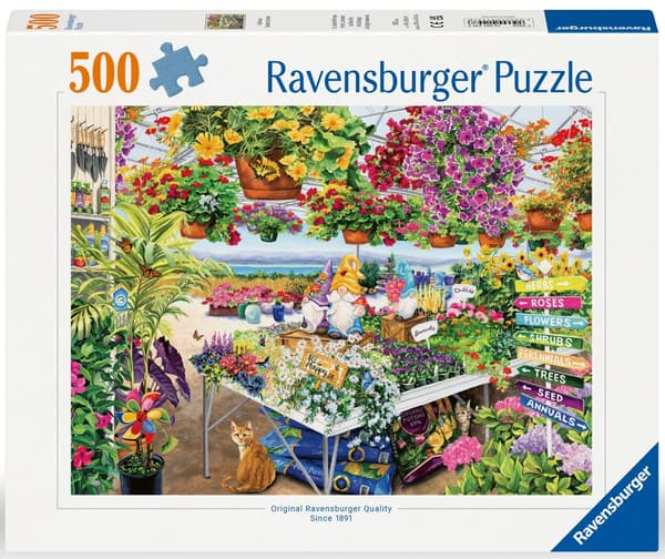 Glorious Garden Center Pussel 500 bitar, Ravensburger