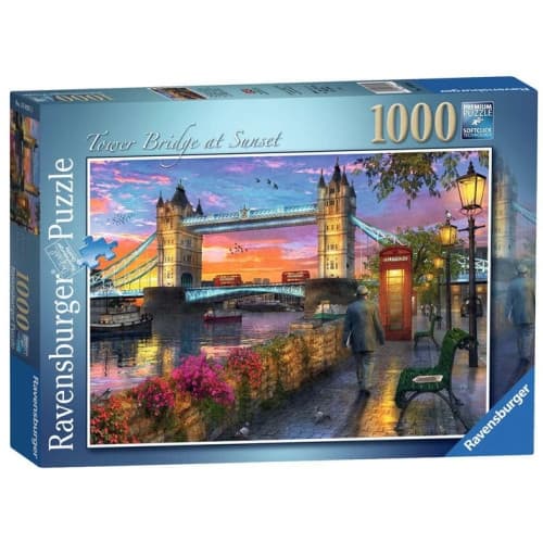 Ravensburger - Puzzle - Tower Bridge At Sunset 1000p (12000041)