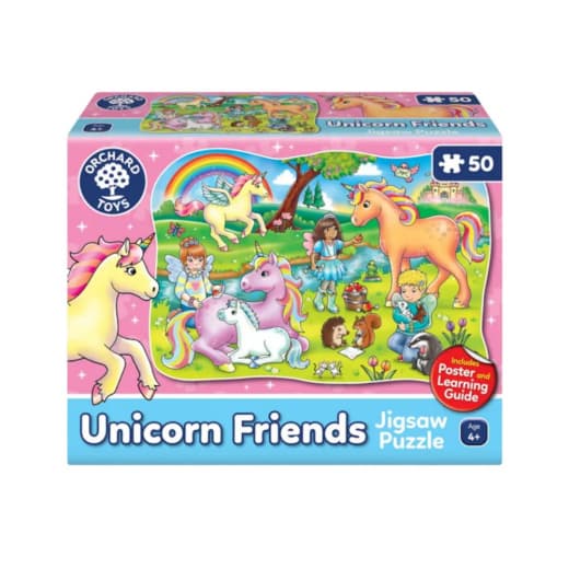Puslespil Unicorn Friends 50 Brikker