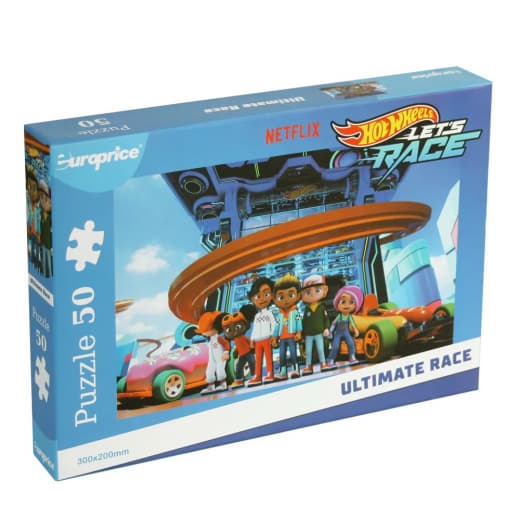 Pussel: Hot Wheels Ultimate Race 50 Bitar