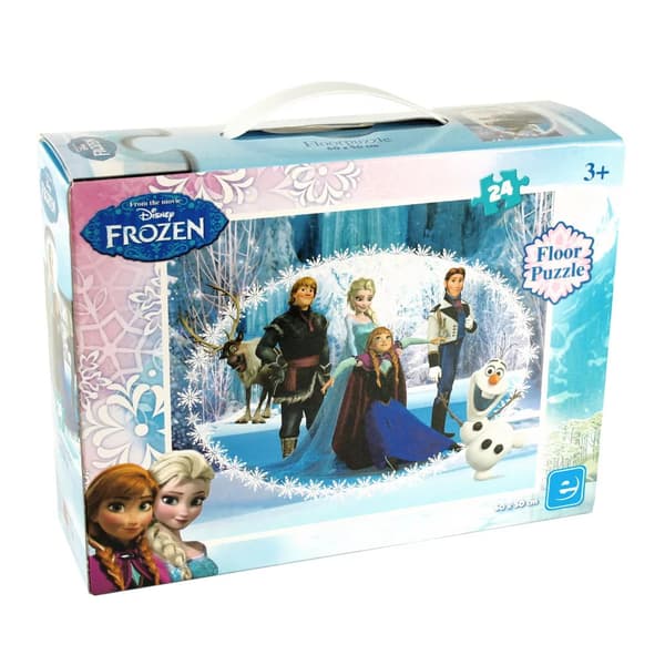 Gulv puslespil: Disney Frozen 24 Brikker