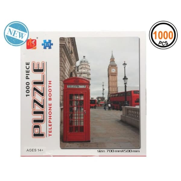Puslespil Telephone Booth 1000 Dele