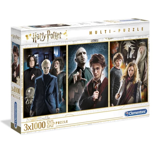 Harry Potter Characters pack 3 puzzles 3x1000pzs
