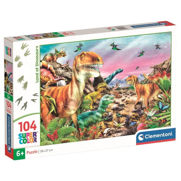 Land Of Dinosaurs puzzle 104pcs