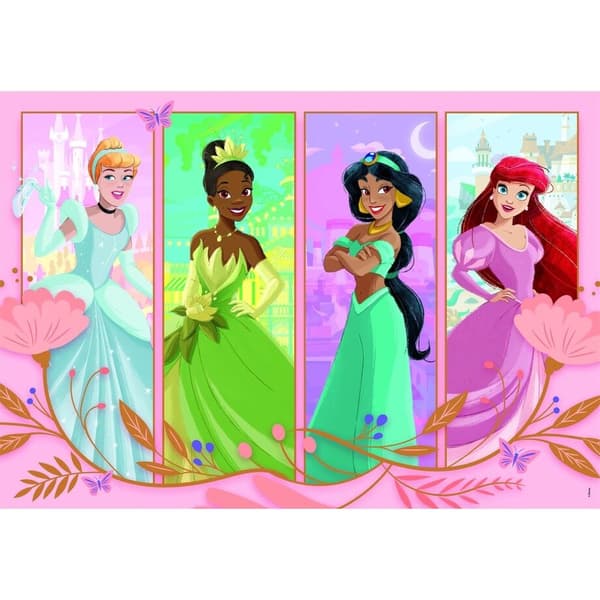 Disney Princess puzzle 2x60pcs