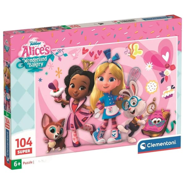 Disney Alice Bakery super puzzle 104pcs
