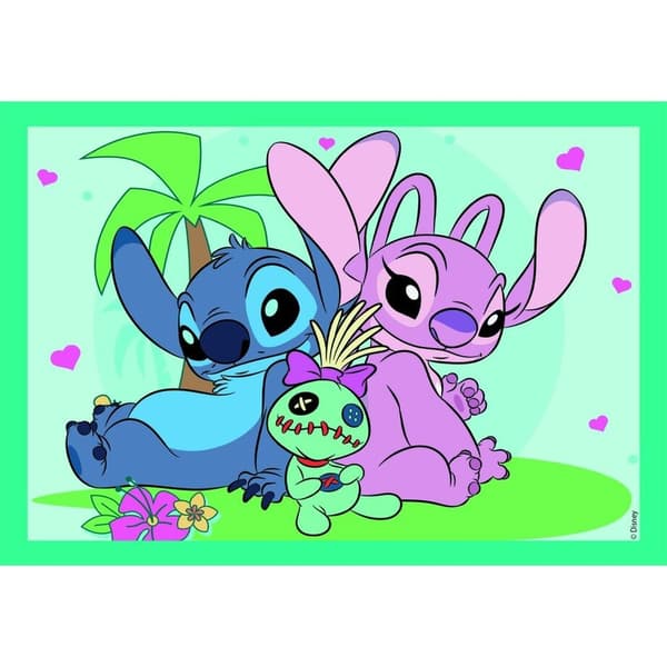 Disney Stitch puzzle 12+16+20+24pcs