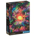 Miniatyrbillede 1 af 2: Color Boom Psychedelic Jungle Sunrise puzzle 500pcs