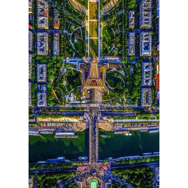 High Quality Flying Over Paris puzzle 1500pcs