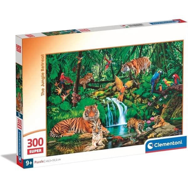 The Jungle Retreat super puzzle 300pcs