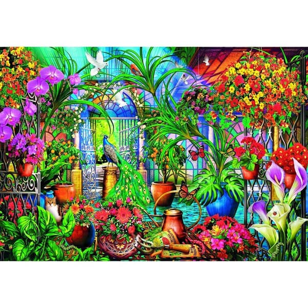 High Quality The Greenhouse Caretakers puzzle 500pcs