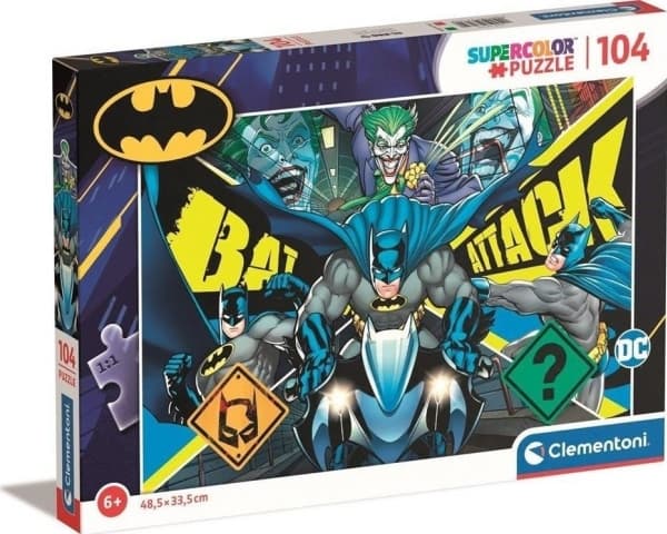 Clementoni Batman, 104 stykker, Komikk, 6 år