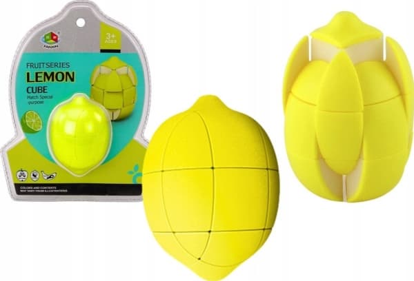LeanToys Educational Lemon Puzzle Magic Logiikkakuutiot