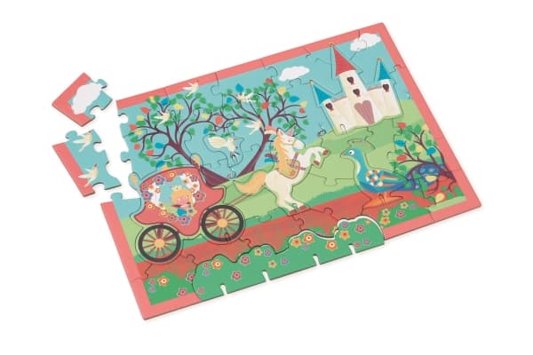 3D puslespil - prinsesse