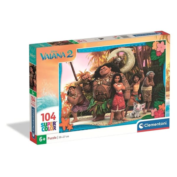Disney Vaiana 2 Pussel 104 bitar Clementoni