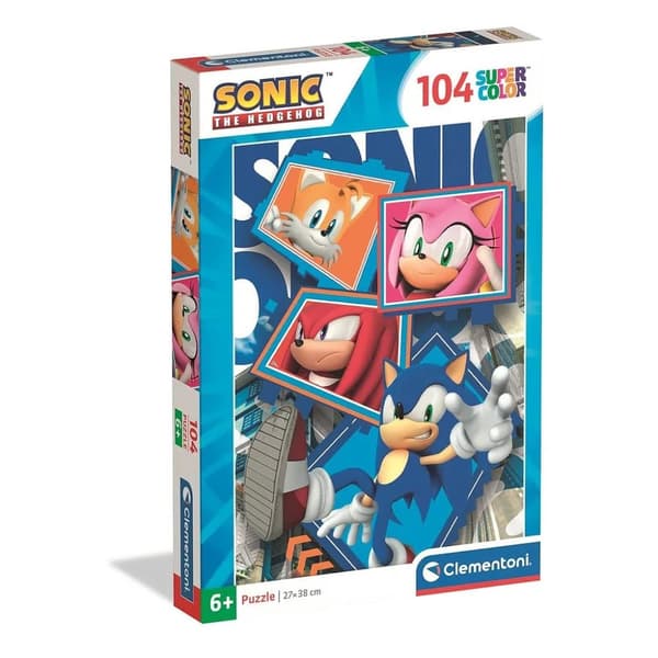 Sonic Pussel 104 bitar Clementoni