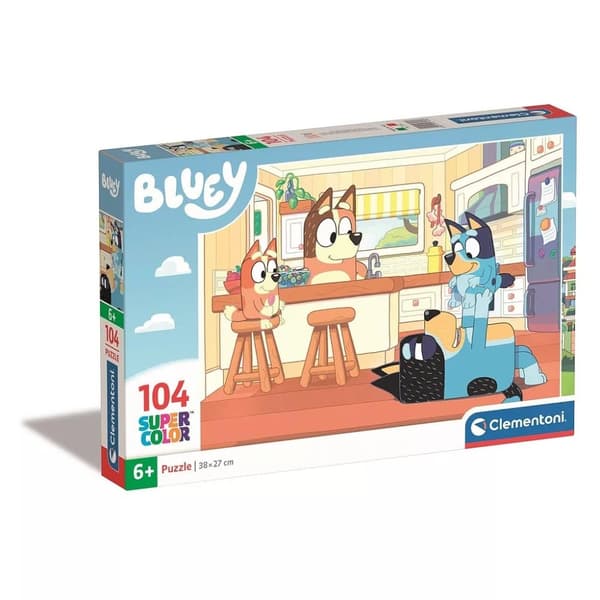 Bluey Pussel 104 bitar Clementoni Super Color