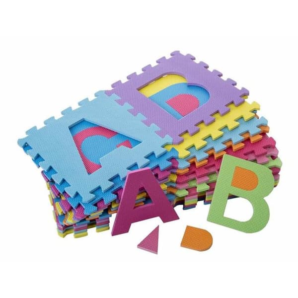 Barnpussel 26 Delar Alfabet 32 x 32 x 1 cm