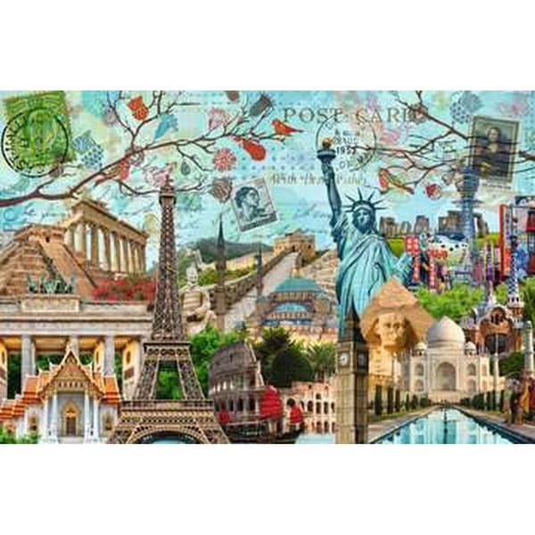 Pussel Ravensburger 17118 Big Cities Collage 5000 Delar