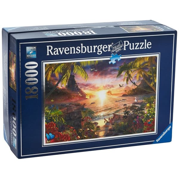 Pussel Ravensburger 17824 Paradise Sunset 18000 Delar