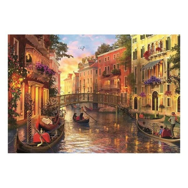 Pussel Educa Sunset in Venezia (1500 pcs)