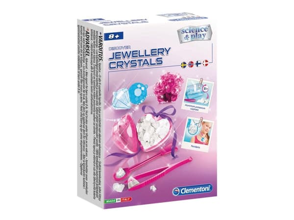 Clementoni Science & Play - Smyckeskristaller