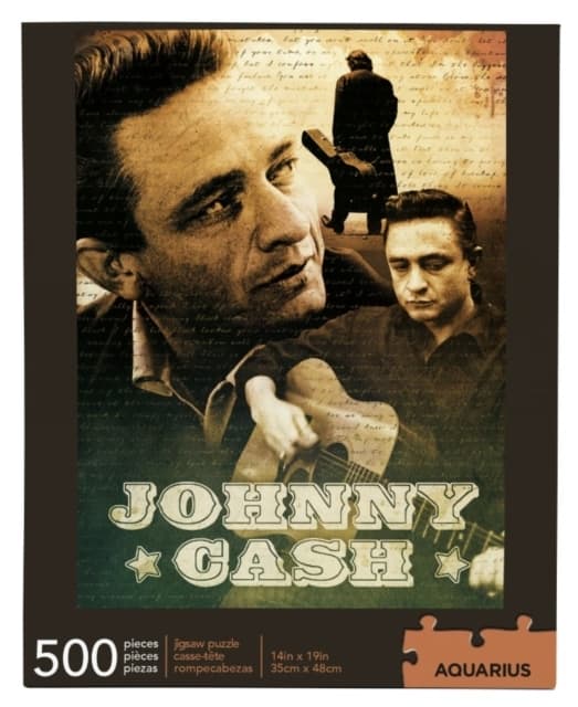 Johnny Cash 500 Piece Jigsaw Puzzle