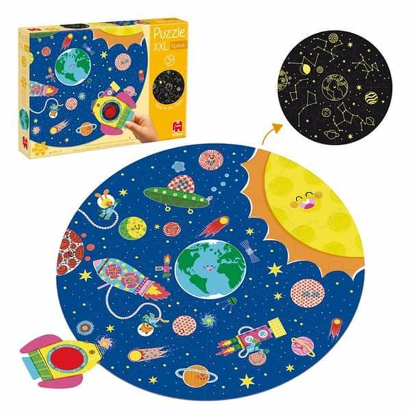 Puslespil Goula XXL Space 25 Dele
