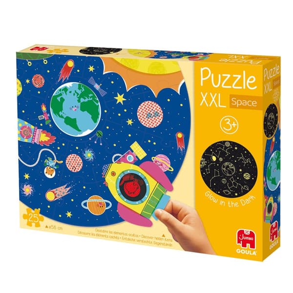 Puslespil Goula XXL Space 25 Dele